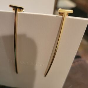 Tiffany & Co. Elegant Silver Earrings